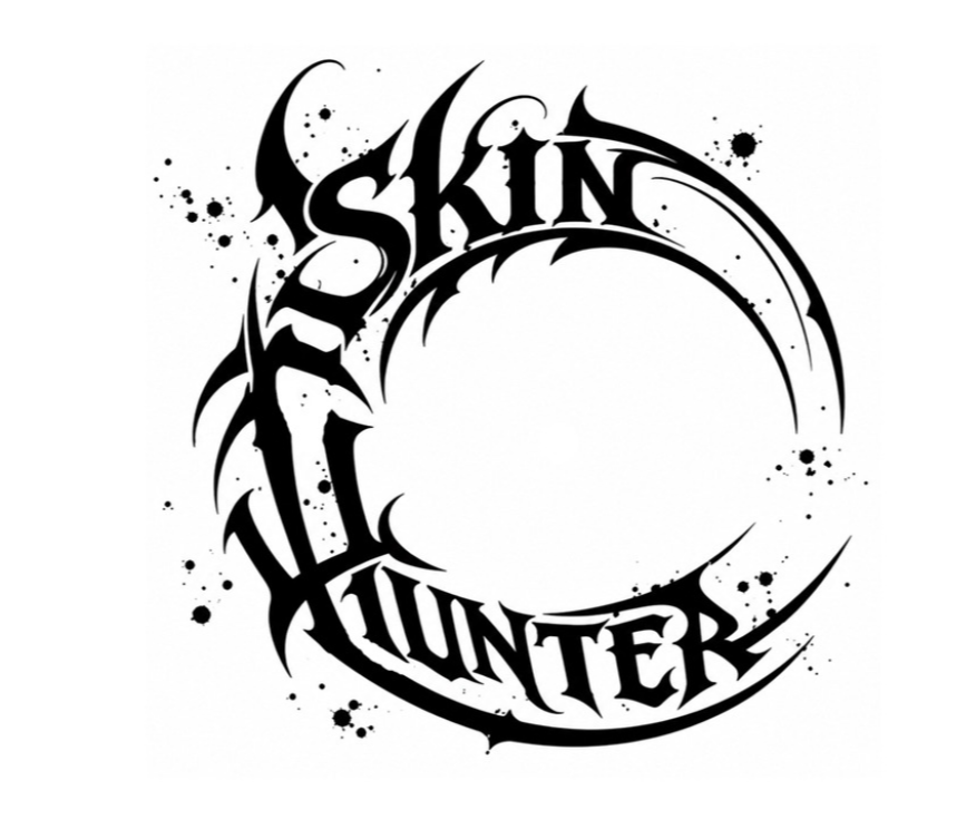 Runder Sticker – Skin Hunter Kreis (Variante) – Skin Hunter Sticker, 6 cm